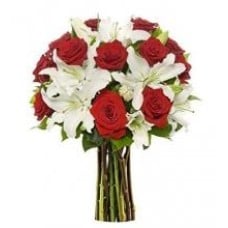 Red Rose And Lily