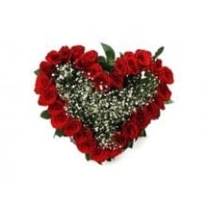 24 Roses Heart