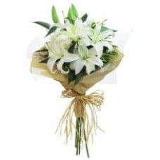 White Lilies Bouquet
