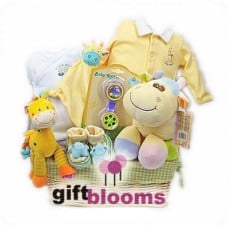 Little Charm Neutral Baby Gift Basket