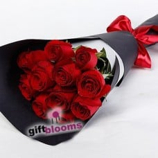 11 Red Rose Bouquet to Macau