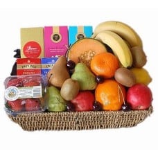 Grand Fruit ,Tea and Biscuits Basket to Japan
