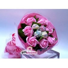 Flower and Candy Bouquet to South Korea