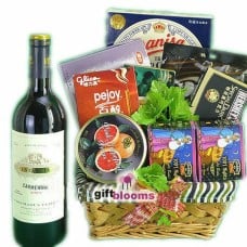 European Wine Gift Basket