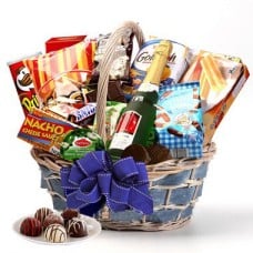 Sparking Wine and Snack Hamper