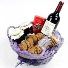 Thinking of You Gourmet and Wine Basket