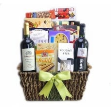 Elegant Extravaganza Wine Duo Gift Basket