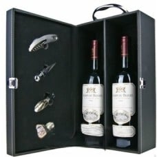 Bordeaux Wine Duo Gift Case