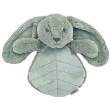 Beau Bunny Sage Comforter Security Blankie soft plush by OB Designs