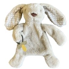 Bunny Baby Comforter with Dummy Holder by ES Kids Unisex