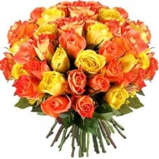 Multicolored Roses (21 roses)