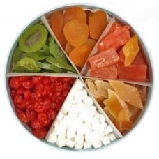 6 Candied Fruits Box. Options from: (Medium)