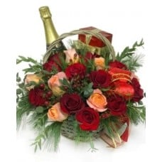 ROSES & CHAMPAGNE & CHOCOLATES (Medium)