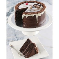 Personalised Photo Chocolate Drip Cake (standard)