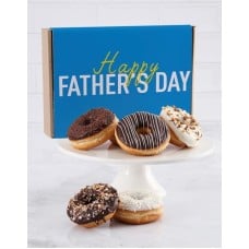 Fathers Day Choc Vanilla Doughnuts (STANDARD)