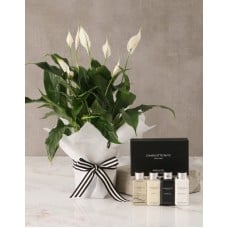 Peace Lily Bath & Body Hamper For Mum