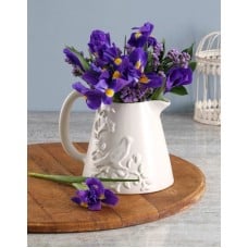 Watered Irises
