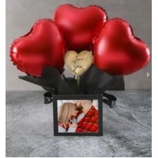 Red Heart Balloon Love Celebration Set