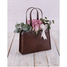 Purple Rose Handbag (6 Roses)