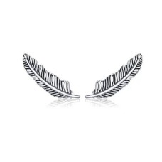 Feathered Beauty Stud Earrings