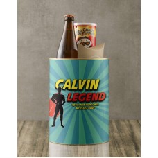 Personalised Superhero Legend Bro Bucket (Standard)