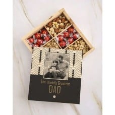 Personalised Fathers Day Fruit And Nut Crate
