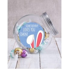 Personalised Some Bunny Loves You Candy Jar (Nougat)