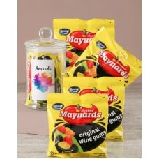Personalised Heart Maynards Candy Jar (STANDARD)