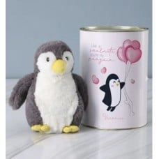 Personalised Soulmate Penguin Tin
