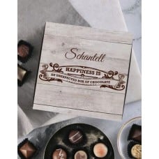 Personalised Happiness Chocolate Tray (Standard)