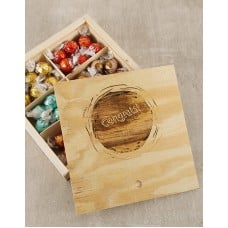 Personalised Congrats Lindt Box