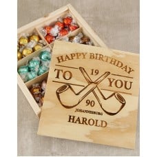 Personalised Pipe Birthday Box