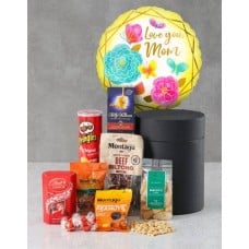 Love You Mom Balloon Snack Box