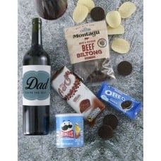You Are The Best Dad Wine And Snack Box