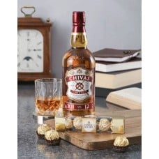 12 Year Chivas Regal And Ferrero Rocher Hamper (Giftbox)