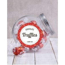 Lindt Chocolate Ball Candy Jar (30 Lindt Balls)