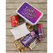 Birthday for Her Snack Tin