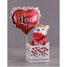 Fox And Balloon Box Hamper