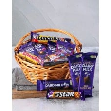 Cadbury Chocolate Basket Hamper (Standard)