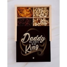 Fathers Day My King Fruit And Nut Crate (STANDARD)