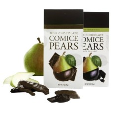 Chocolate Covered Comice Pear Duo