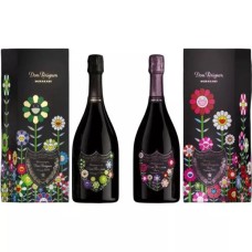Dom Perignon x Takashi Murakami Vintage Brut & Rose 2x75cl (Gift Boxed)