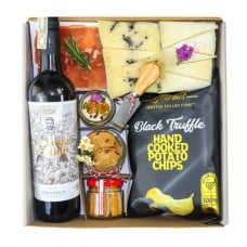 Red Wine and Cheese Gourmet Box