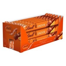 LINDOR Orange Milk Chocolate Stick 24-pc Case (31.2 oz)