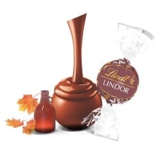 Milk Chocolate Maple LINDOR Truffles 800-pc Case (353 oz)