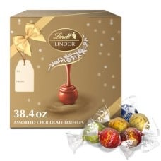 Assorted LINDOR Chocolate Truffles Gift Box (90-pc, 38.4 oz)