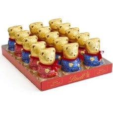 Lindt Hollow Figure Sweater Teddy Milk Chocolate (15-pc Case, 3.5 oz each)