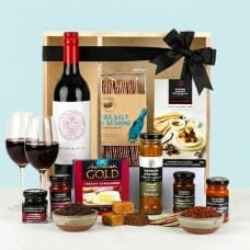 Random Harvest Gourmet Hamper with Wine