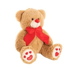 Ted the I Love You Teddy Bear Plush Toy Brown (45cmST)