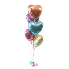 Bouquet Of Pastel Hearts